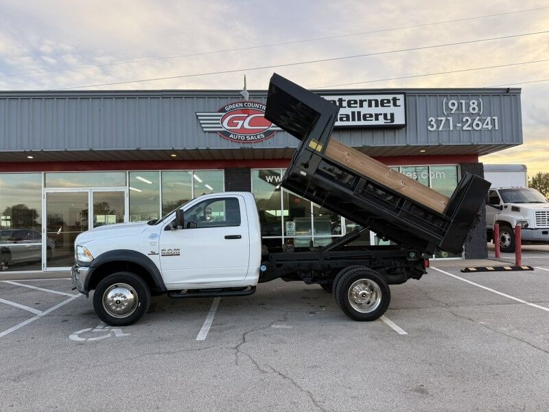 2015 Ram 5500 4x4 Diesel Dump Bed Tradesman Collinsville OK