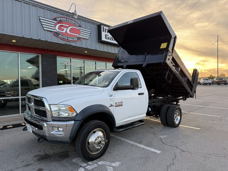 2015 Ram 5500 4x4 Diesel Dump Bed Tradesman Collinsville OK