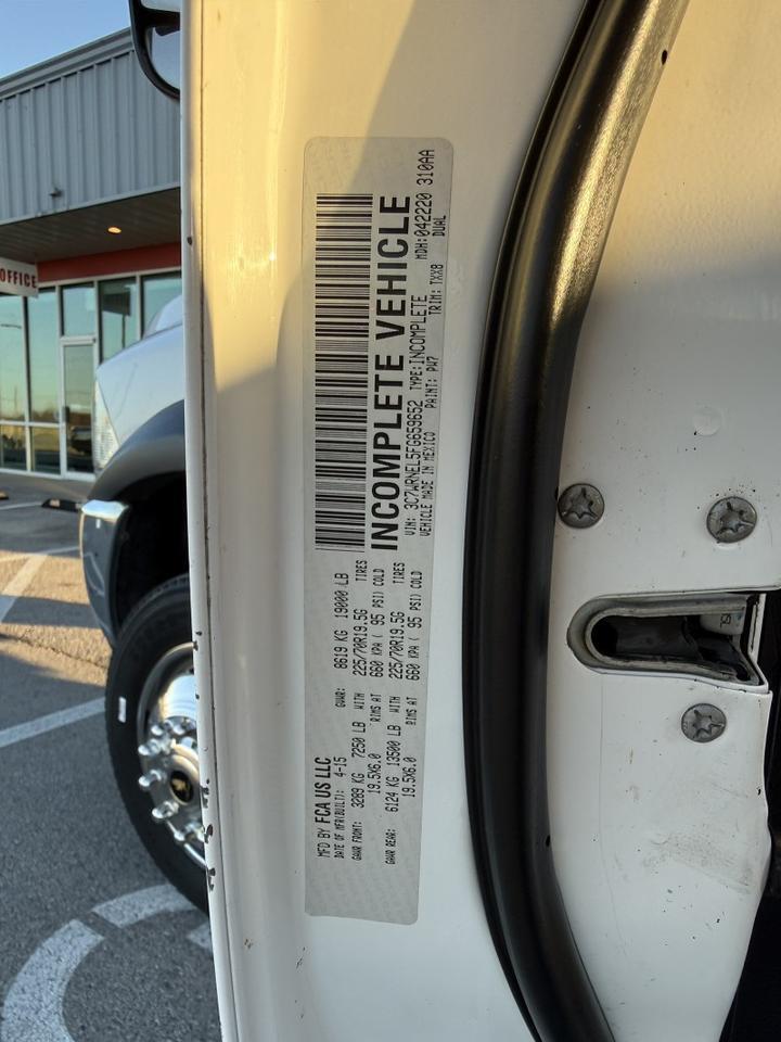 2015 Ram 5500 4x4 Diesel Dump Truck Tradesman Collinsville OK