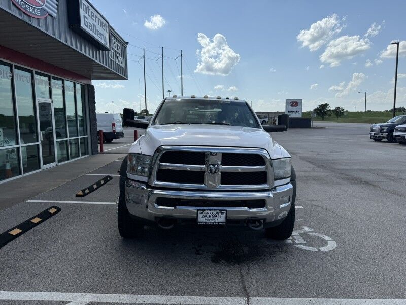 2015 Ram 5500 4x4 Diesel Skirted Flatbed Tradesman Collinsville OK