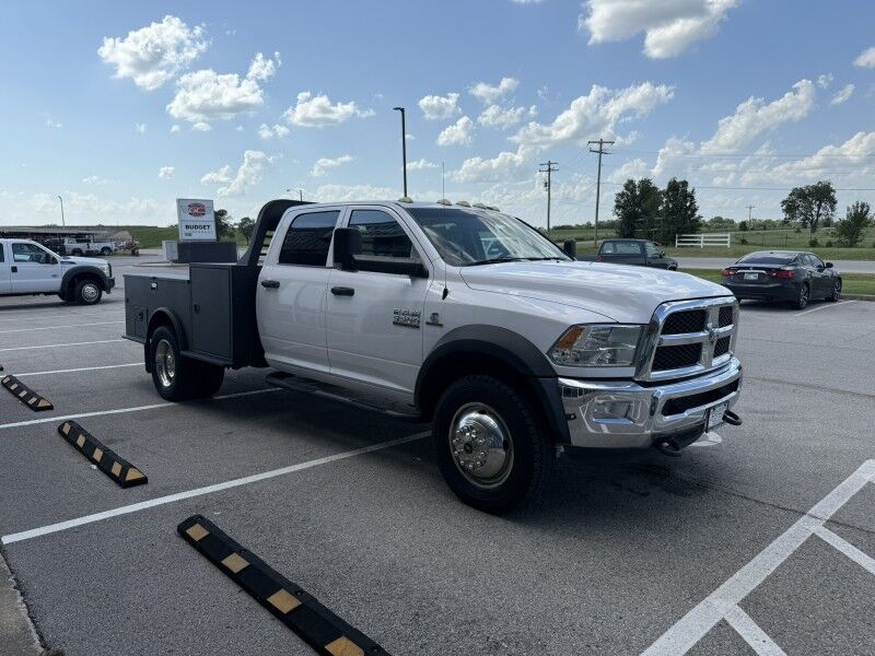 2015 Ram 5500 4x4 Diesel Skirted Flatbed Tradesman Collinsville OK