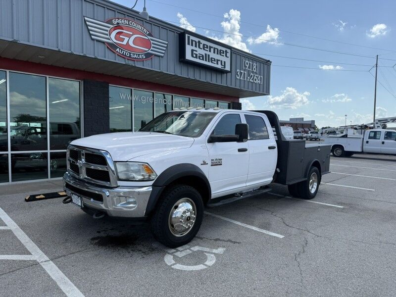 2015 Ram 5500 4x4 Diesel Skirted Flatbed Tradesman Collinsville OK