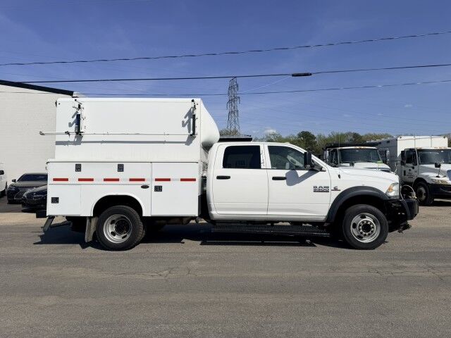 2015 Ram 5500 Crew Cab Walk In Service Body & Ladder Rack