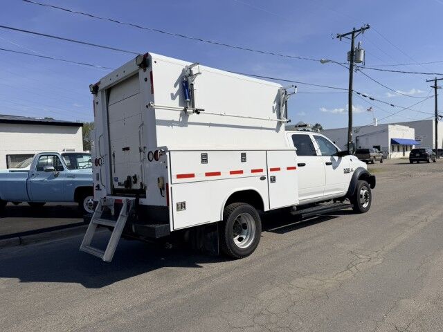 2015 Ram 5500 Crew Cab Walk In Service Body & Ladder Rack