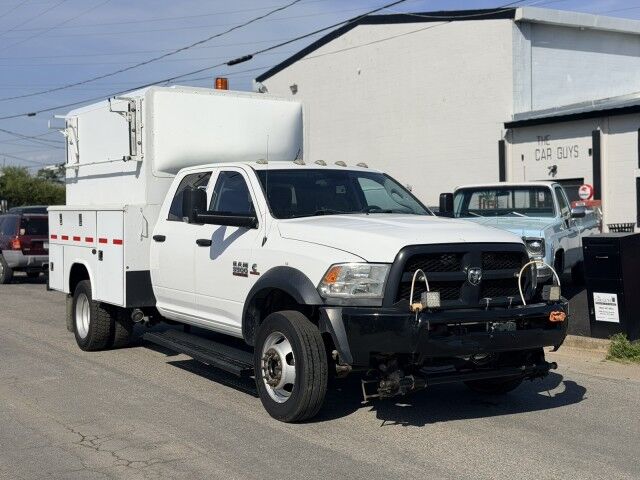 2015 Ram 5500 Crew Cab Walk In Service Body & Ladder Rack