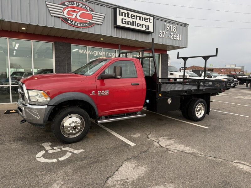 2015 Ram 5500 Diesel Flatbed Tradesman Collinsville OK