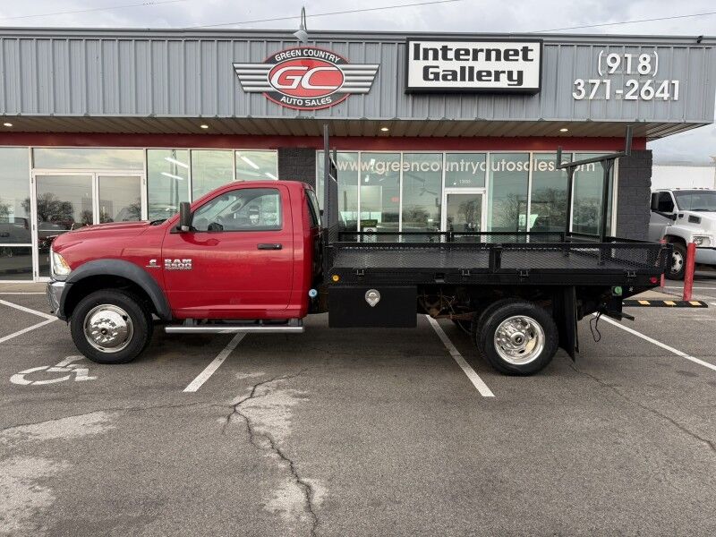 2015 Ram 5500 Diesel Flatbed Tradesman Collinsville OK