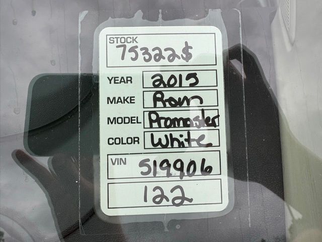 2015 Ram ProMaster 1500 Low Roof Jacksonville FL