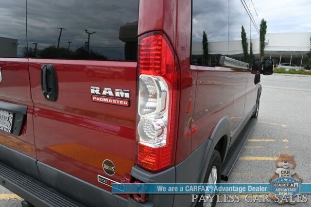 2015 Ram ProMaster Cargo Van 2500 High Roof / 3.0 L Eco-Diesel / Power Mirror's, Windows & Locks / Navigation / Bluetooth / Backup Camera / Cruise Control / Keyless Entry / Second Row / Seats 6 / Block Heater / Trans Heater / Tow Pkg / 1-Owner Anchorage AK