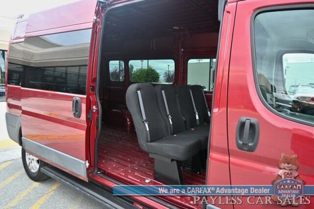2015 Ram ProMaster Cargo Van 2500 High Roof / 3.0 L Eco-Diesel / Power Mirror's, Windows & Locks / Navigation / Bluetooth / Backup Camera / Cruise Control / Keyless Entry / Second Row / Seats 6 / Block Heater / Trans Heater / Tow Pkg / 1-Owner Anchorage AK