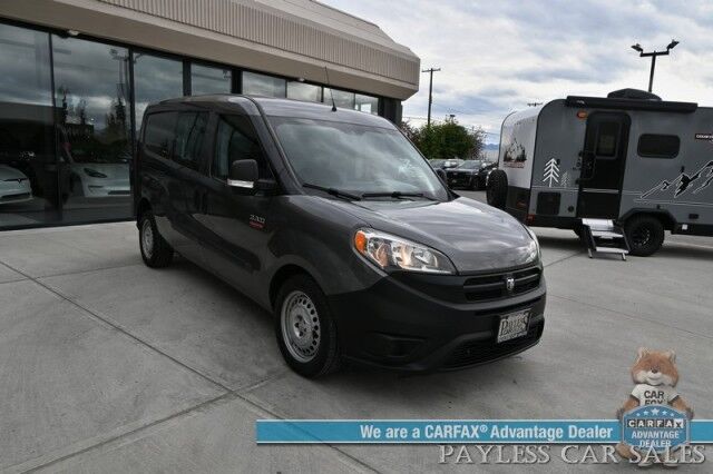 2015 Ram ProMaster City Cargo Van Tradesman / Automatic / Cargo Partition Pkg / Power Locks & Windows / AUX & USB Input / Keyless Entry / Speed Control / Sliding Doors / Cruise Control / 29 MPG / 1-Owner Anchorage AK
