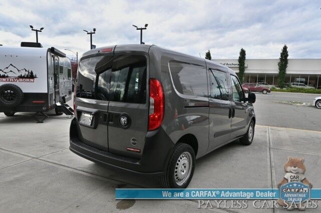 2015 Ram ProMaster City Cargo Van Tradesman / Automatic / Cargo Partition Pkg / Power Locks & Windows / AUX & USB Input / Keyless Entry / Speed Control / Sliding Doors / Cruise Control / 29 MPG / 1-Owner Anchorage AK