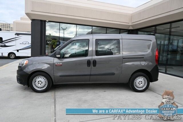 2015 Ram ProMaster City Cargo Van Tradesman / Automatic / Cargo Partition Pkg / Power Locks & Windows / AUX & USB Input / Keyless Entry / Speed Control / Sliding Doors / Cruise Control / 29 MPG / 1-Owner Anchorage AK