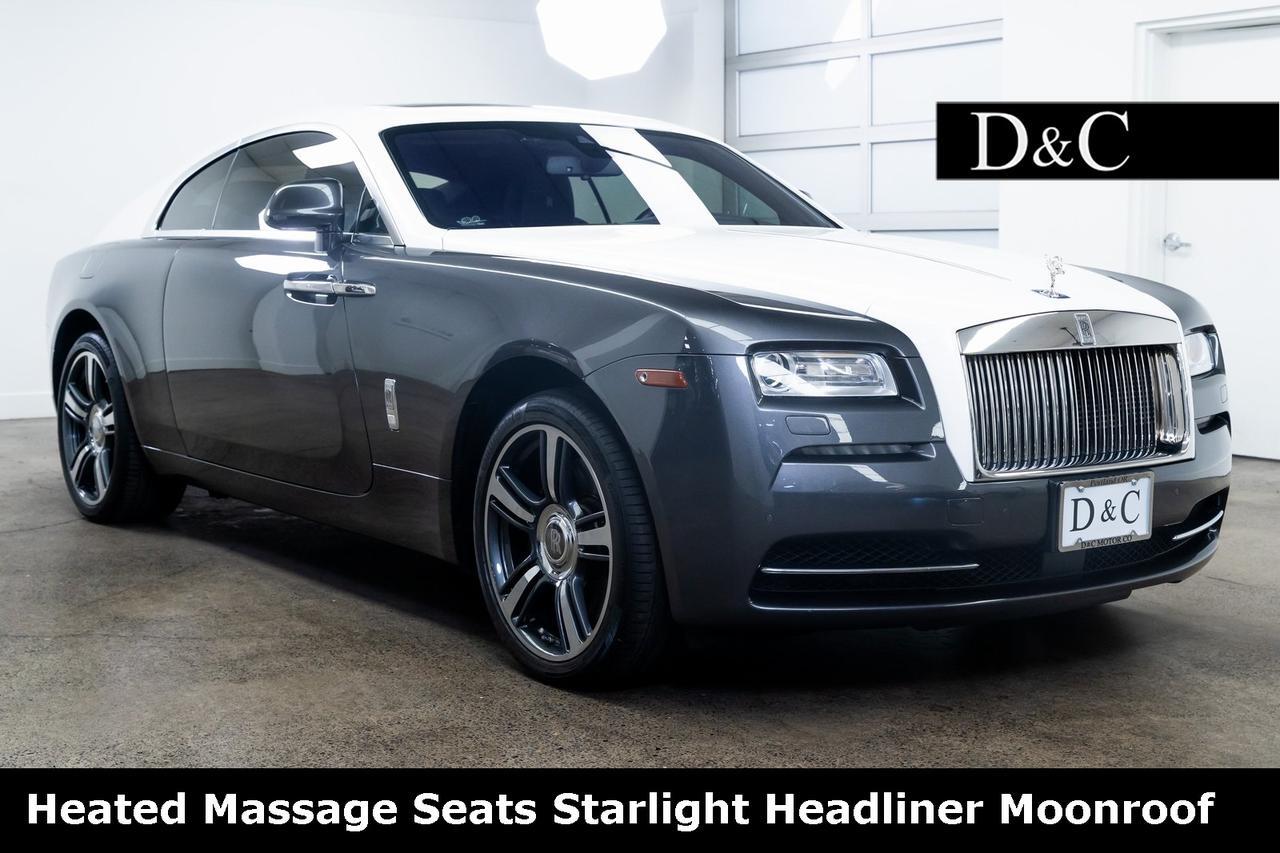 2015 Rolls-Royce Wraith Base Heated Massage Seats Starlight Headliner Moonroof Portland OR