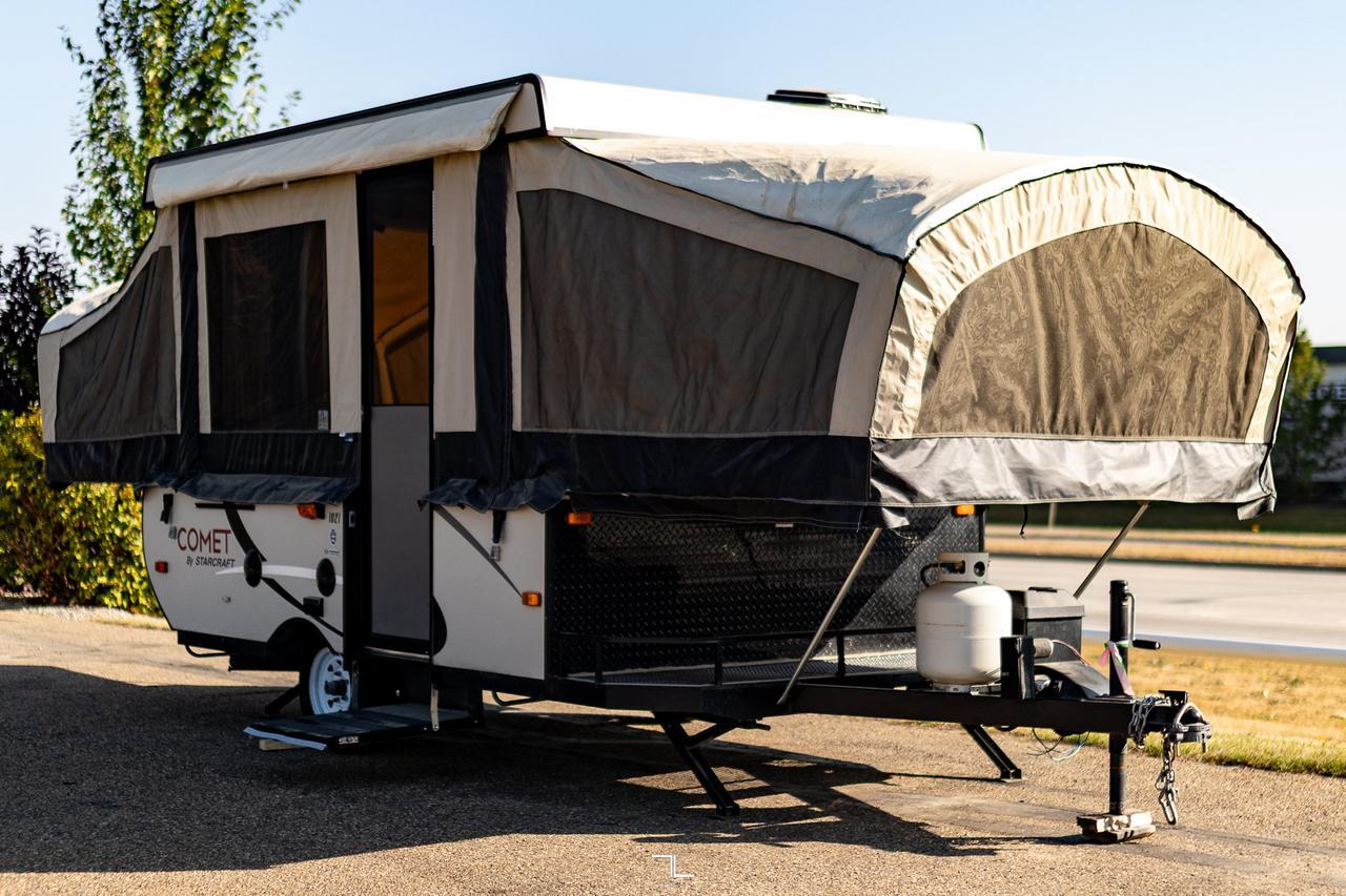2015 Starcraft Comet Tent Trailer Kitchen Sleeps 6 Red Deer AB