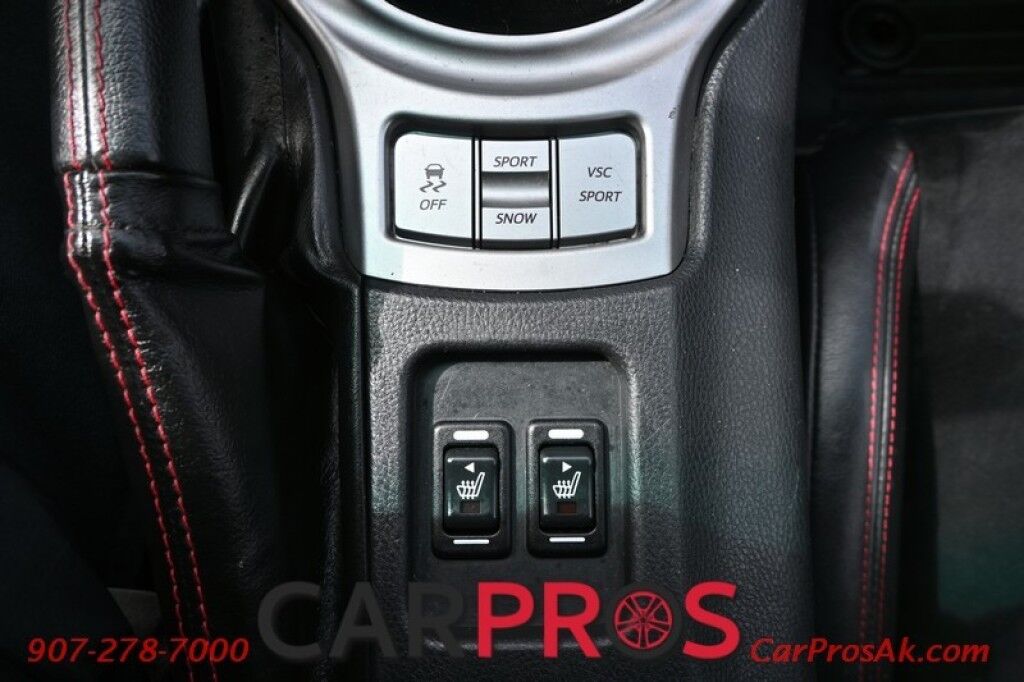 2015 Subaru BRZ Limited - Coupe - Automatic - Heated Leather Seats - Navigation - Keyless Entry & Start - Power Locks, Windows & Mirrors - Cruise Control - Keyless Entry & Push To Start - Aluminum Wheels - 34 MPG Anchorage AK