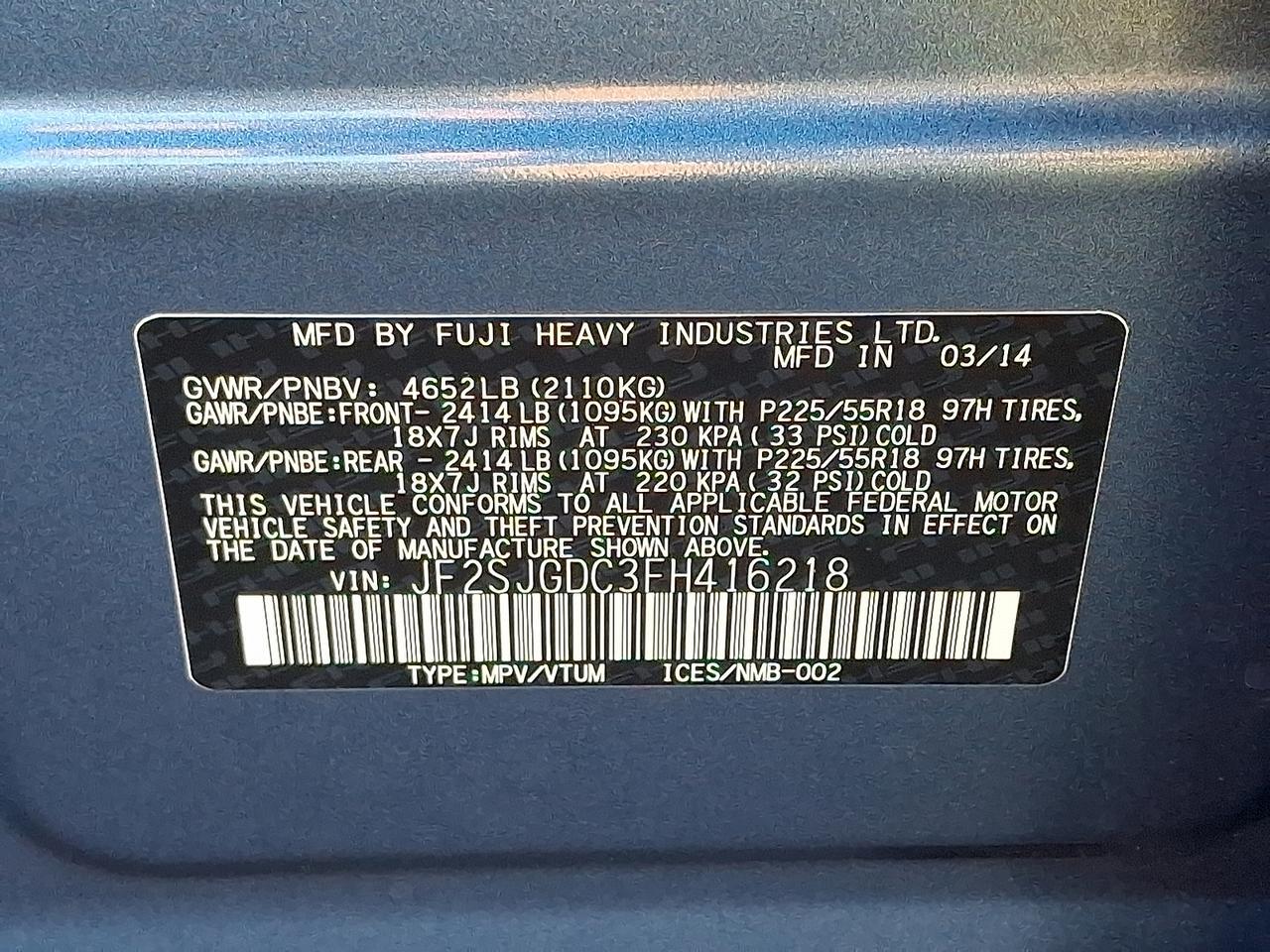 2015 Subaru Forester 2.0XT Premium Vineland NJ