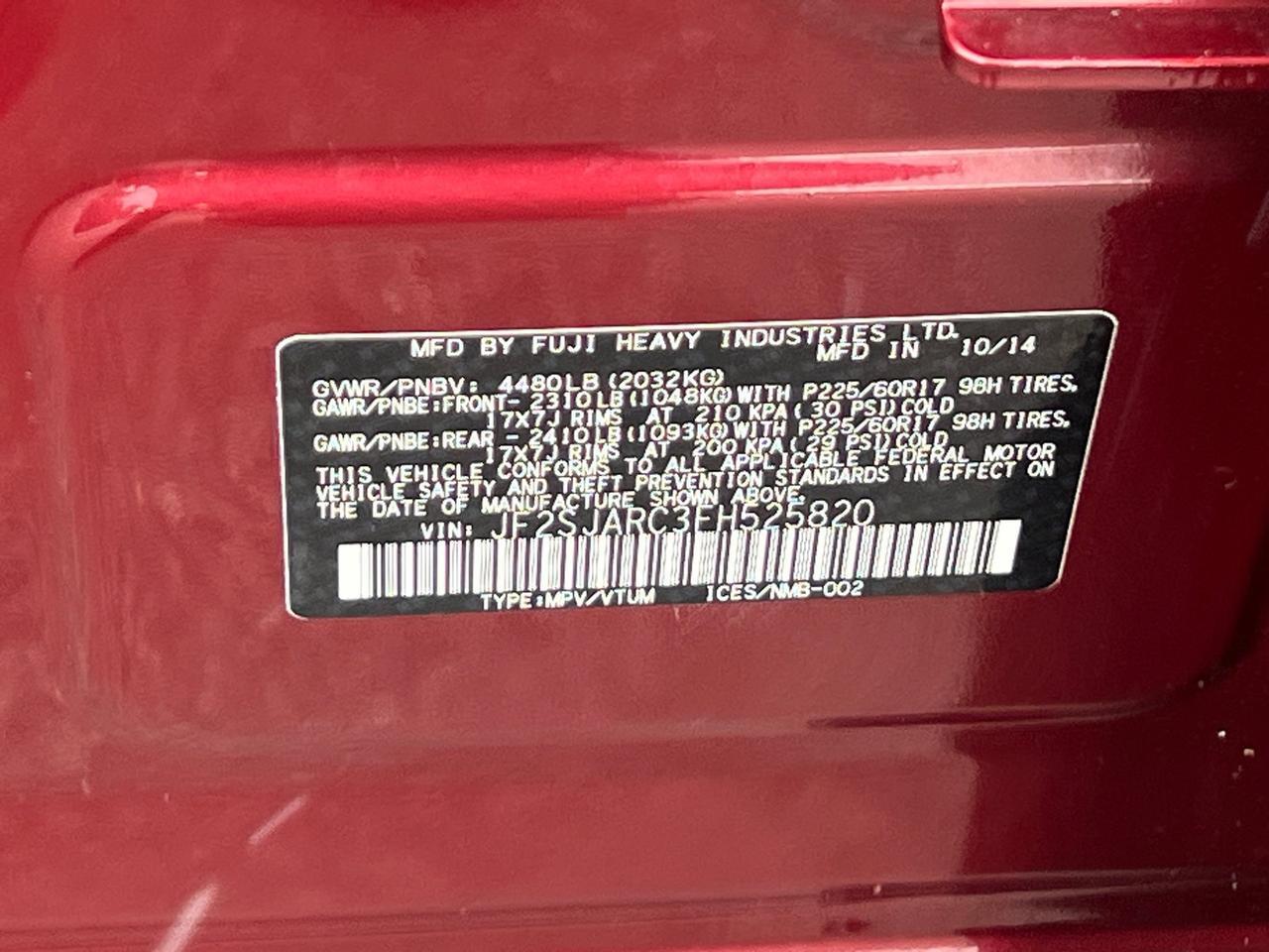 2015 Subaru Forester 2.5i Limited Hagerstown MD