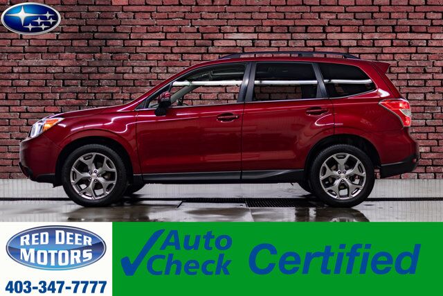 2015 Subaru Forester AWD Limited Leather Roof Nav BCam Red Deer AB