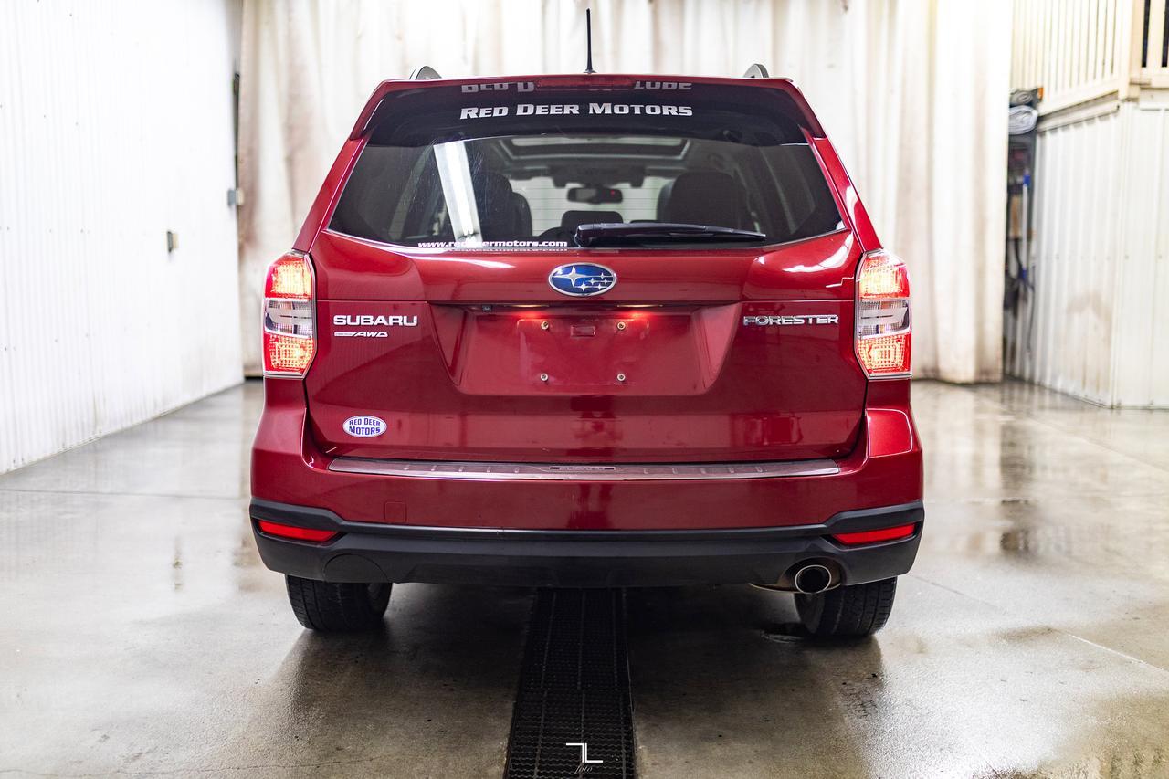 2015 Subaru Forester AWD Limited Leather Roof Nav BCam Red Deer AB