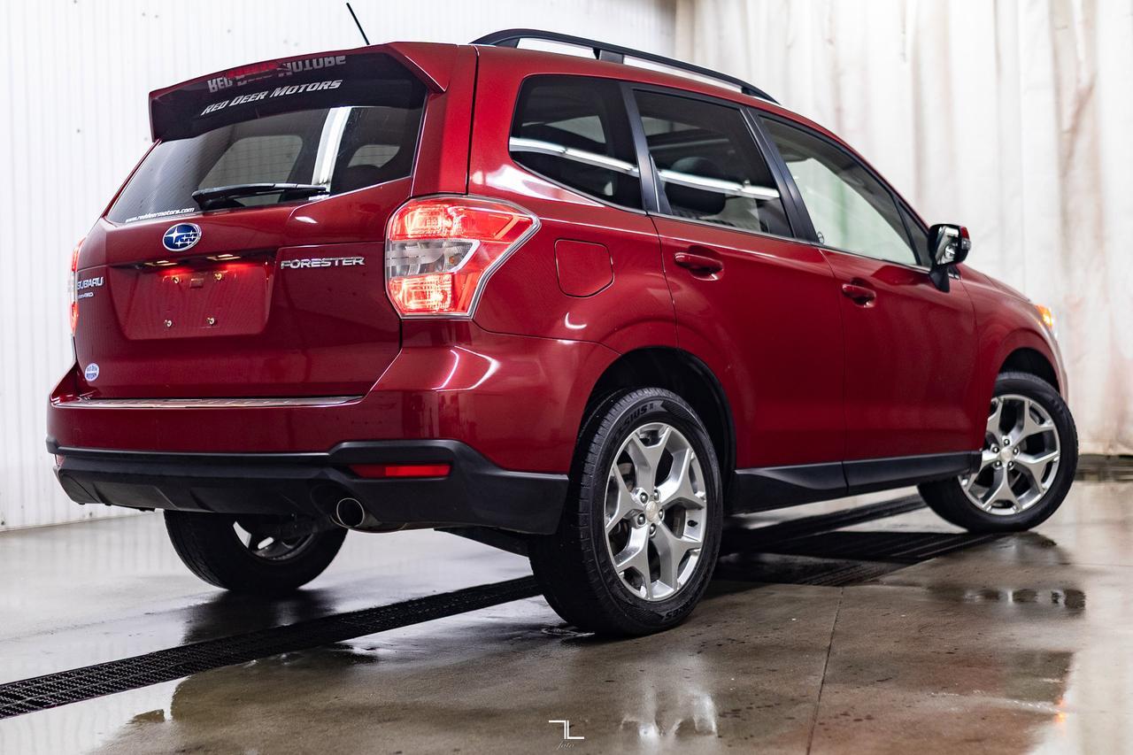 2015 Subaru Forester AWD Limited Leather Roof Nav BCam Red Deer AB