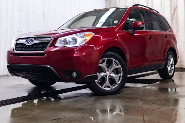 2015 Subaru Forester AWD Limited Leather Roof Nav BCam Red Deer AB