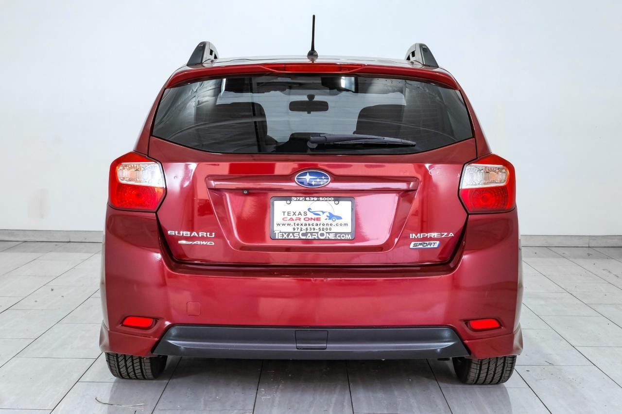 2015 Subaru Impreza 2.0i SPORT PREMIUM AWD HEATED SEATS REAR CAMERA BLUETOOTH CRUISE CONTROL ALLOY Carrollton TX