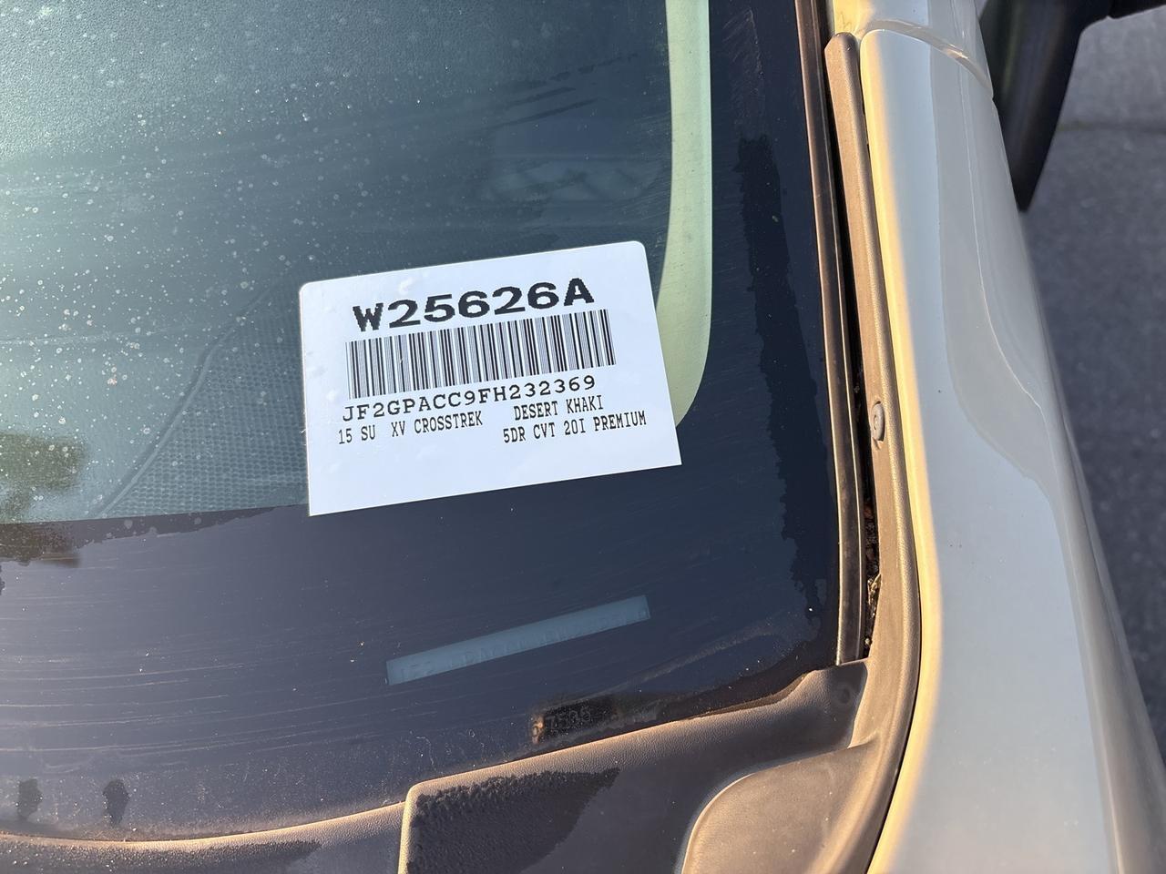 2015 Subaru XV Crosstrek 2.0i Premium Hagerstown MD