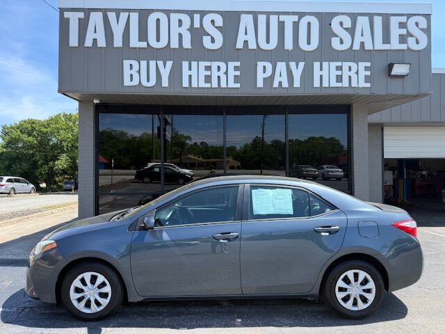 2015 TOYOTA COROLLA L