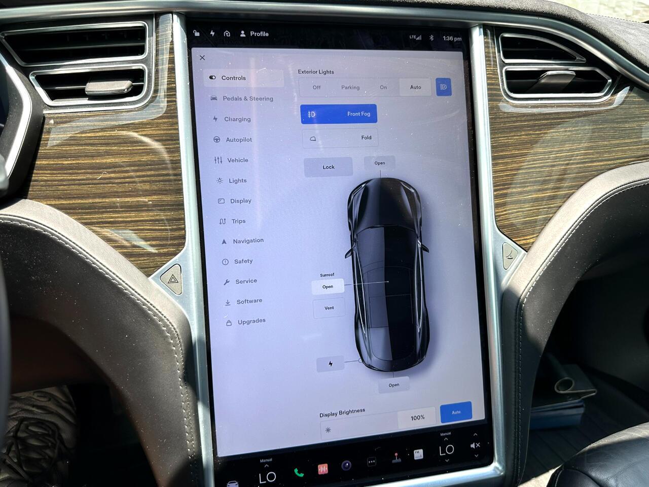 2015 Tesla Model S 4dr Sdn RWD 85 kWh Battery Jacksonville FL
