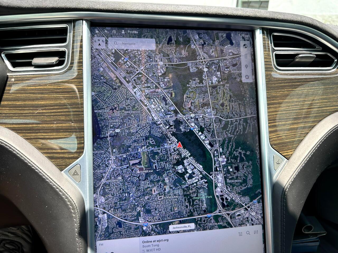 2015 Tesla Model S 4dr Sdn RWD 85 kWh Battery Jacksonville FL
