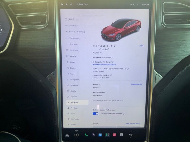 2015 Tesla Model S 70D AWD Arlington VA