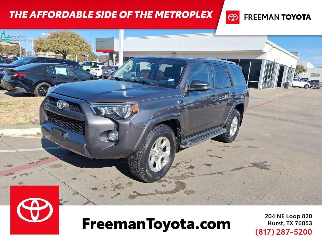 2015 Toyota 4Runner SR5 Premium Hurst TX