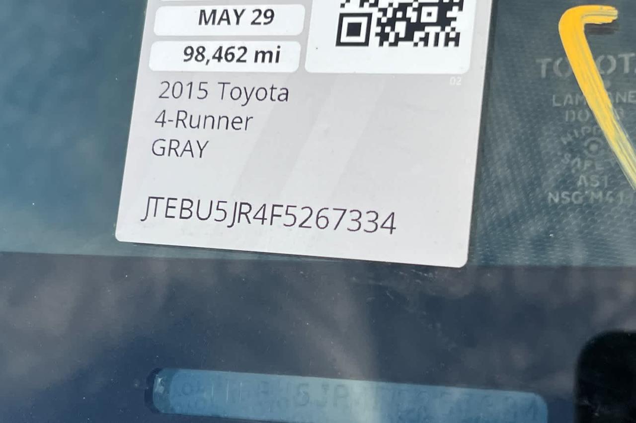 2015 Toyota 4Runner Trail Roseville CA