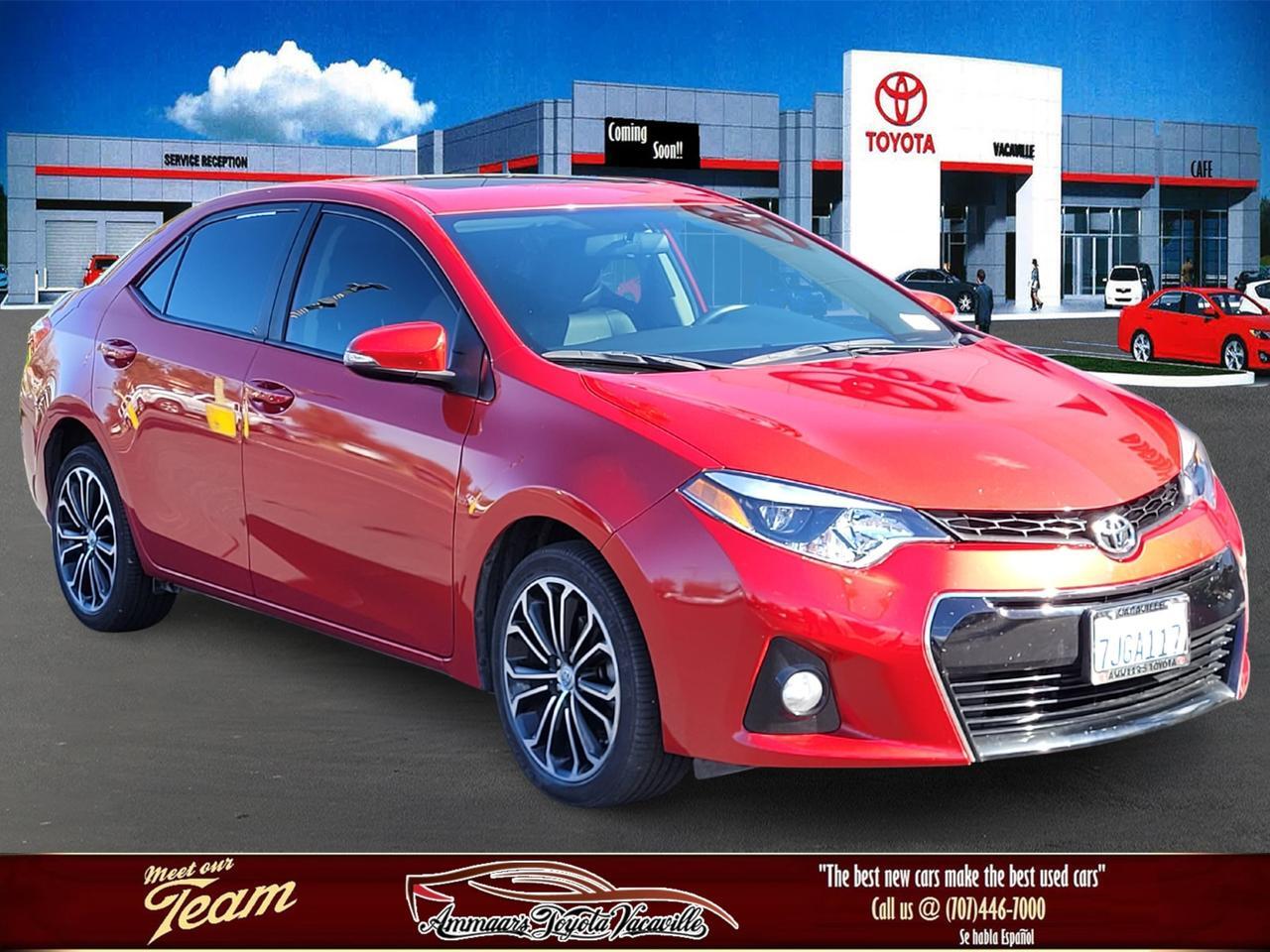 2015 Toyota COROLLA S PLUS