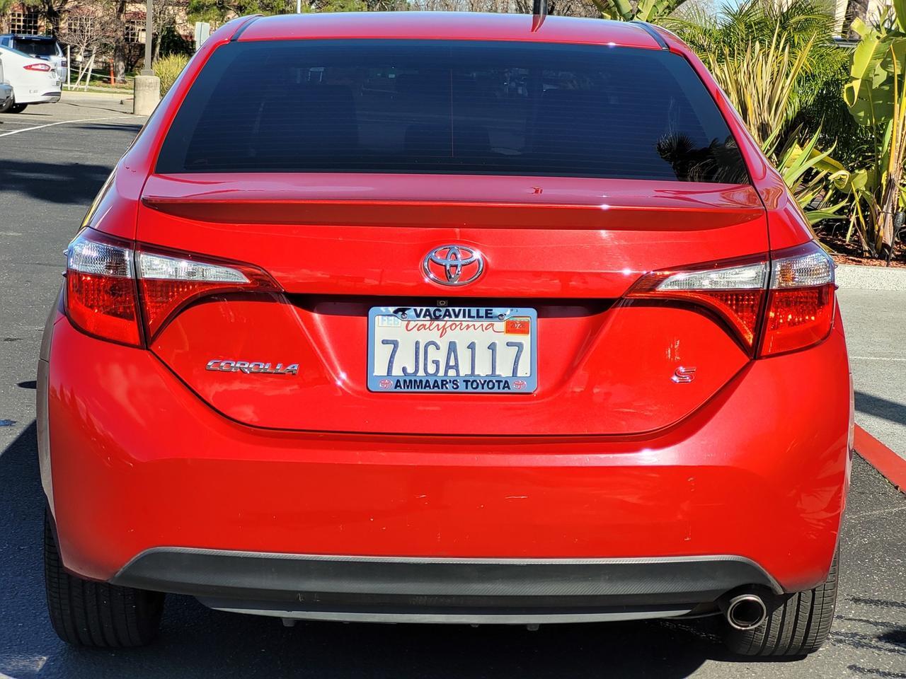 2015 Toyota COROLLA S PLUS Vacaville CA