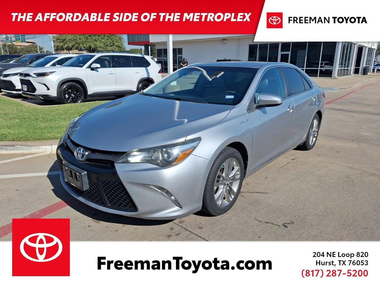 2015 Toyota Camry Hybrid SE Hurst TX