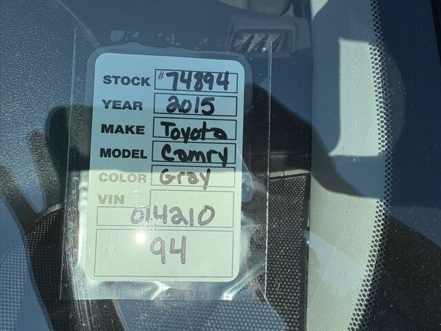 2015 Toyota Camry LE Jacksonville FL