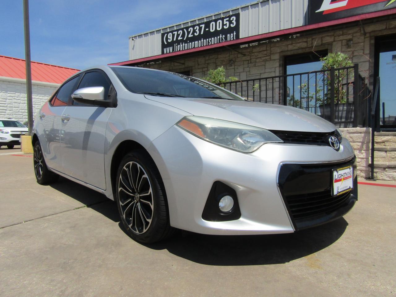 2015 Toyota Corolla 4dr Sdn CVT S Plus (Natl) Grand Prairie TX