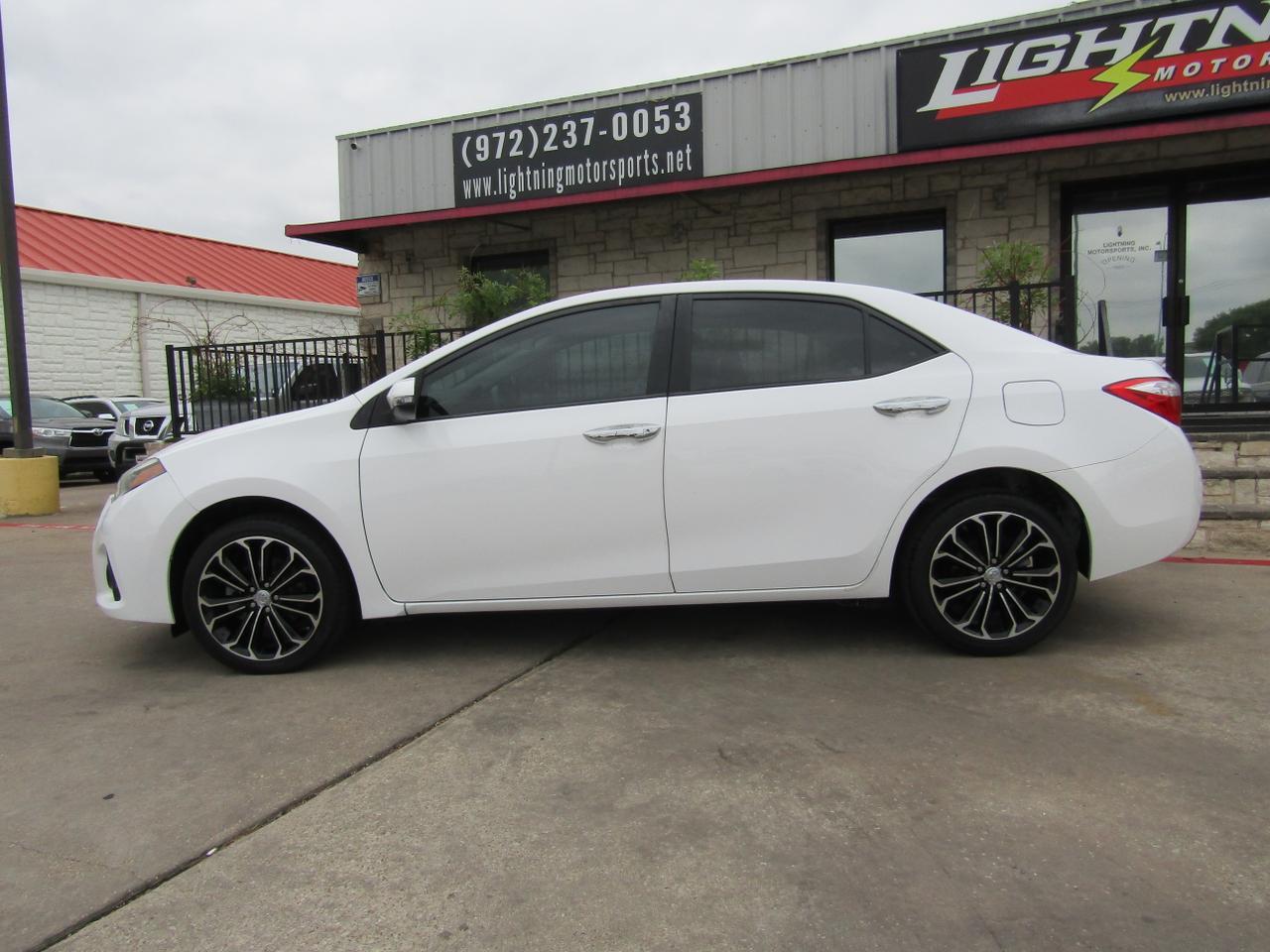2015 Toyota Corolla 4dr Sdn Man S Plus (Natl) Grand Prairie TX