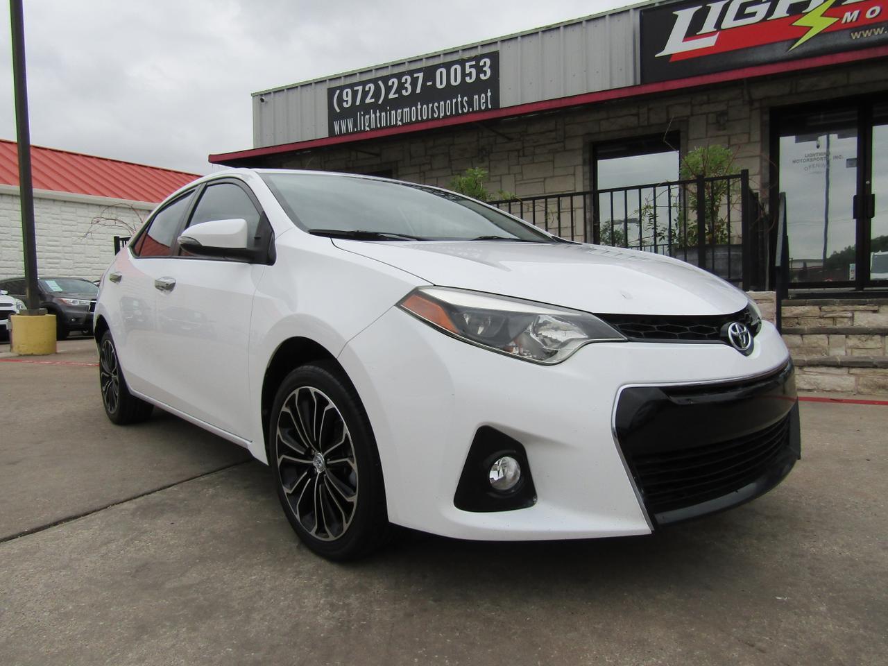 2015 Toyota Corolla 4dr Sdn Man S Plus (Natl) Grand Prairie TX