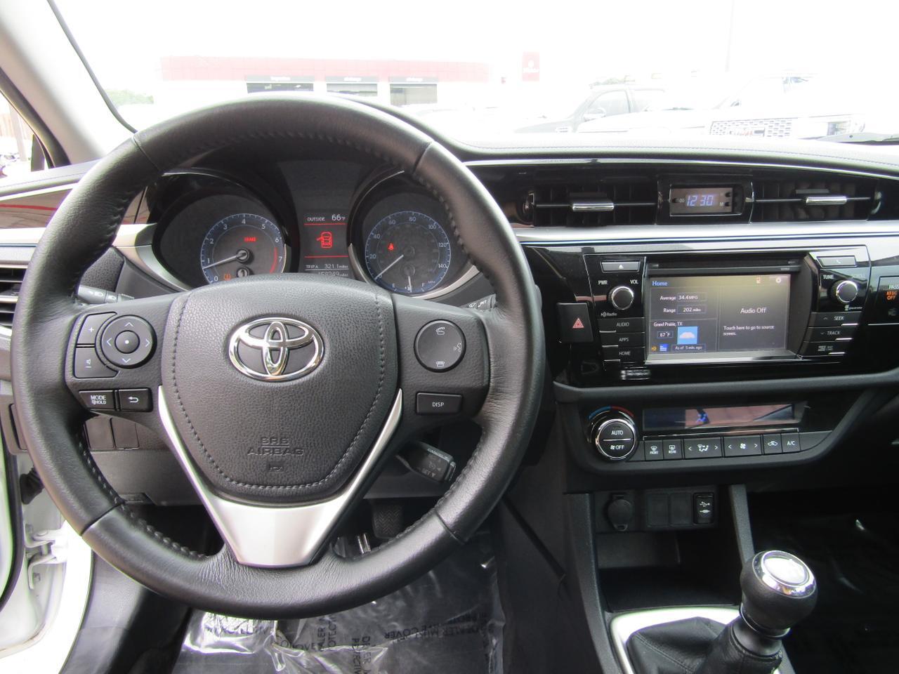 2015 Toyota Corolla 4dr Sdn Man S Plus (Natl) Grand Prairie TX