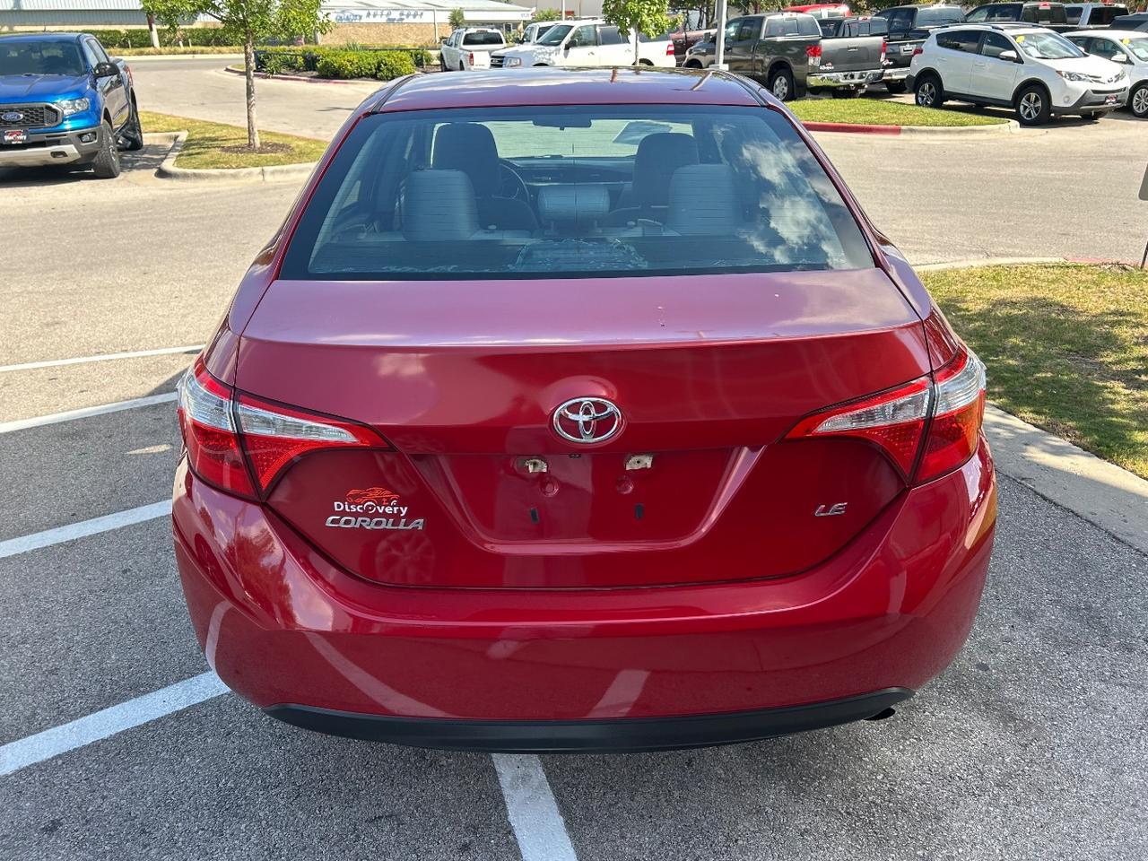 2015 Toyota Corolla LE Austin TX