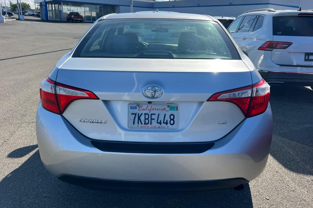 2015 Toyota Corolla LE Roseville CA