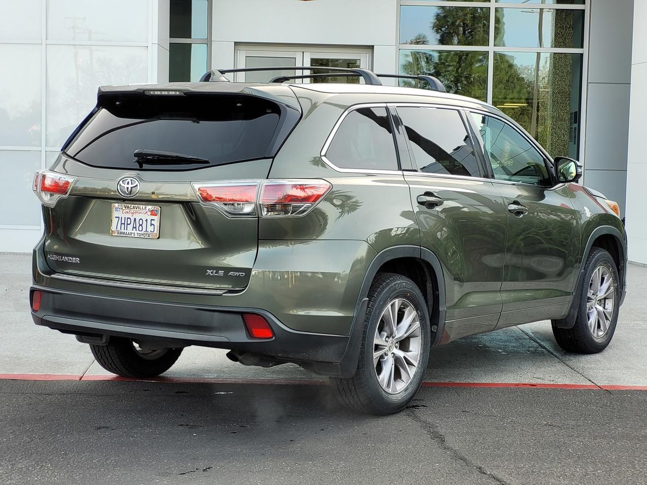 2015 Toyota HIGHLANDER XLE V6 AWD Vacaville CA