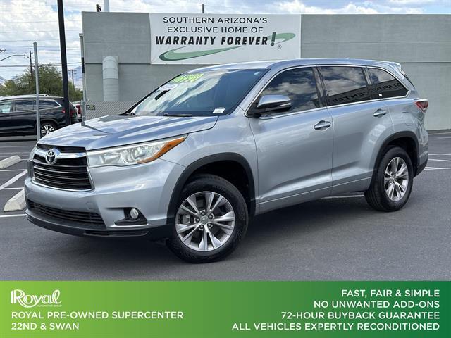 2015 Toyota Highlander Tucson AZ