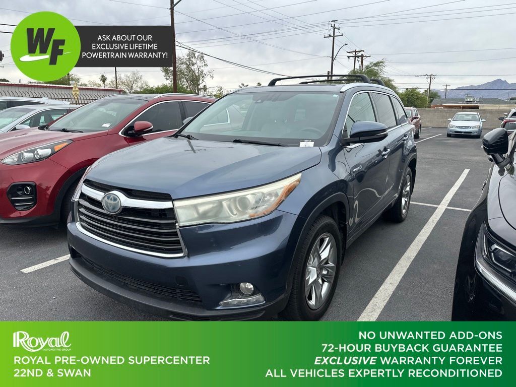 2015 Toyota Highlander Hybrid Limited Platinum
