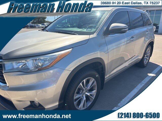 2015 Toyota Highlander LE V6 Dallas TX