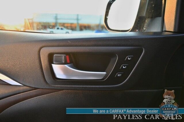 2015 Toyota Highlander Limited Platinum / AWD / Heated & Cooled Leather Seats / Heated Steering Wheel / JBL Speakers / NAV / Panoramic Sunroof / Adaptive Cruise / Lane Departure & Blind Spot / Rear Captain Chairs / 3rd Row / Tow Pkg Anchorage AK
