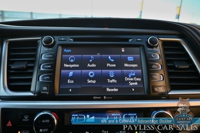 2015 Toyota Highlander Limited Platinum / AWD / Heated & Cooled Leather Seats / Heated Steering Wheel / JBL Speakers / Navigation / Sunroof / Adaptive Cruise / Lane Departure & Blind Spot / Rear Captain Chairs / 3rd Row / Seats 7 / Tow Pkg Anchorage AK